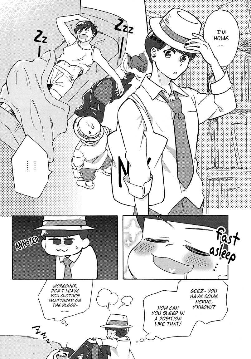 (家宝は寝て松HARU21) [シキシグナル (癸あるき)] メーンディッシュ (おそ松さん) [英訳]