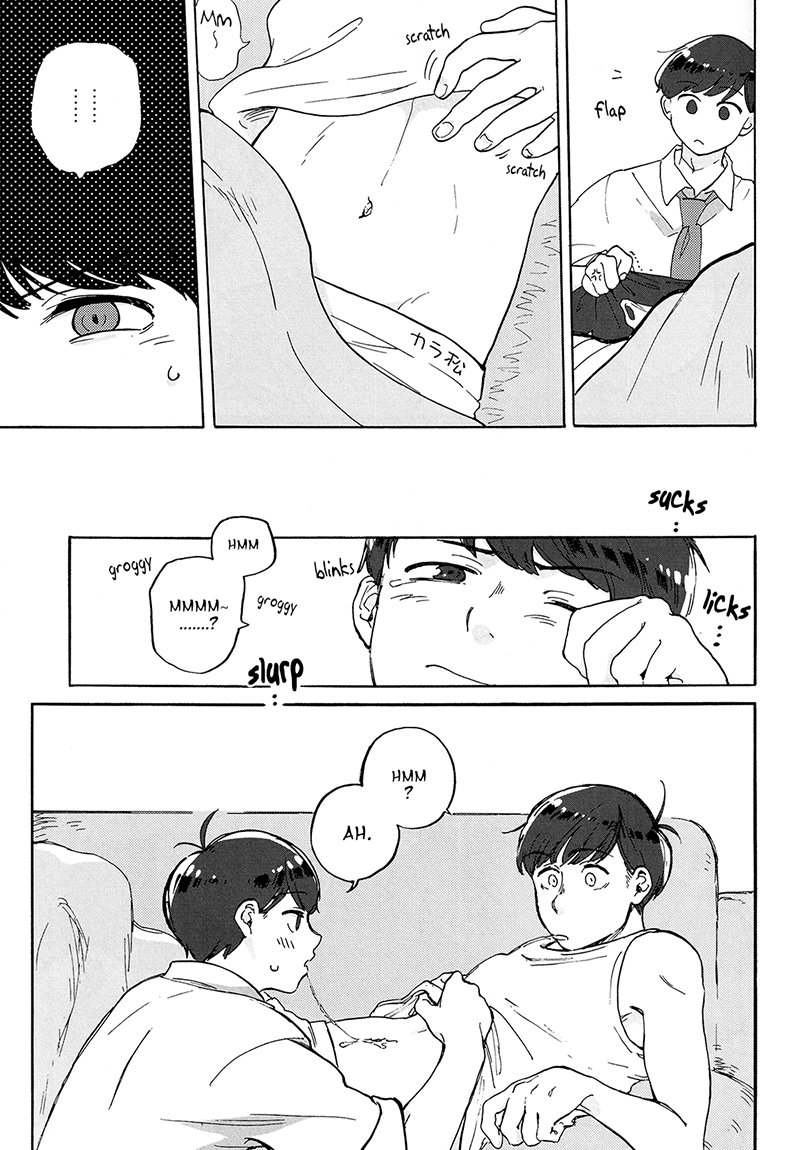 (家宝は寝て松HARU21) [シキシグナル (癸あるき)] メーンディッシュ (おそ松さん) [英訳]