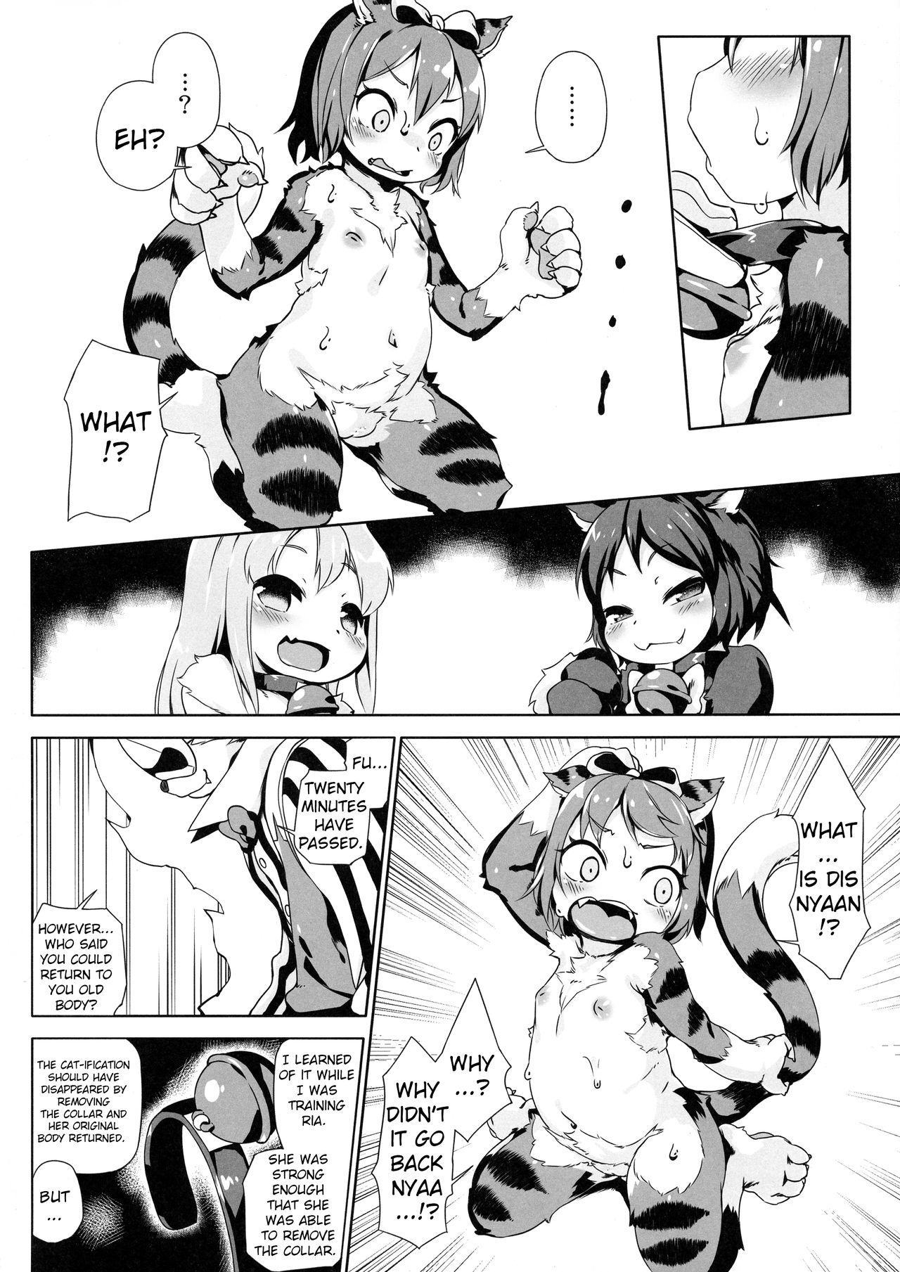 (C92) [ななめ班 (半しゃる)] ねこ堕ちシャインフェアリーズ [英訳]