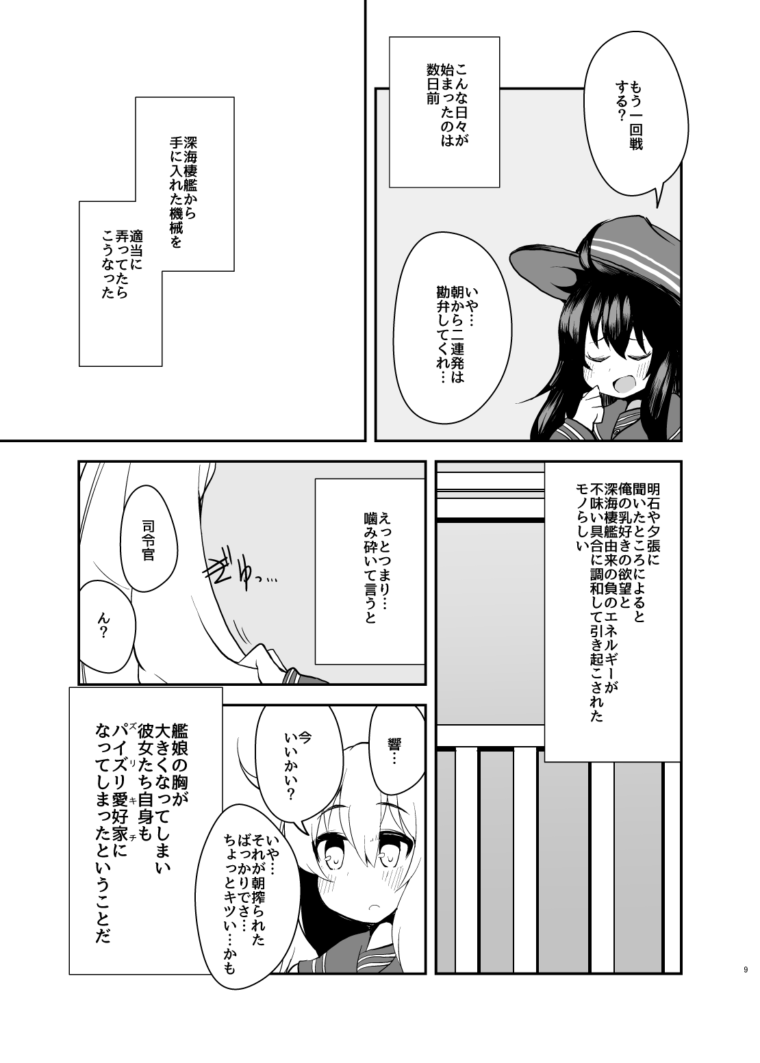 [夜行性ファンクラブ (デトリタス)] 第六駆乳逐隊 (艦隊これくしょん -艦これ-) [DL版]