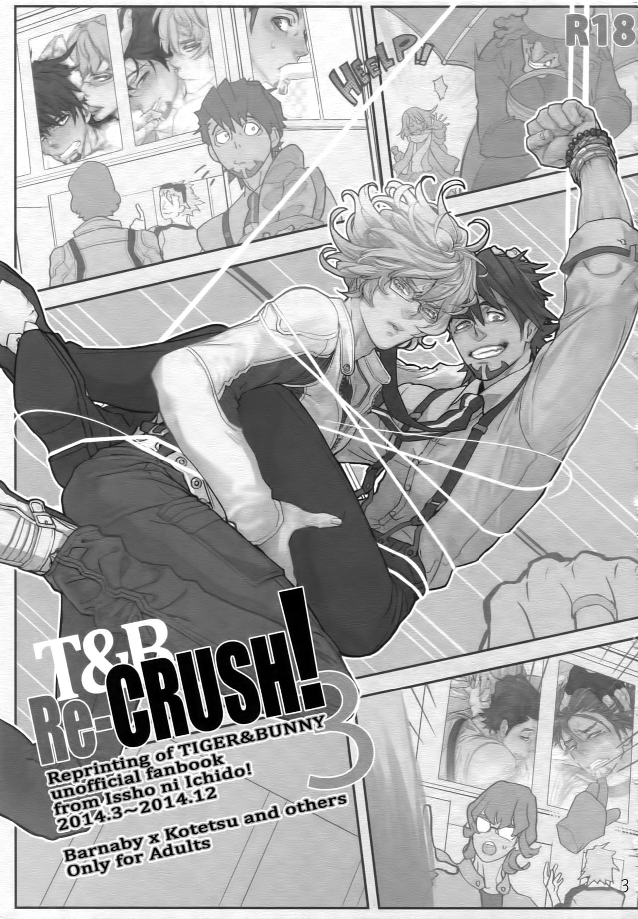 (C90) [一生に一度! (もっこり)] T&B Re-CRUSH!3 (TIGER & BUNNY)