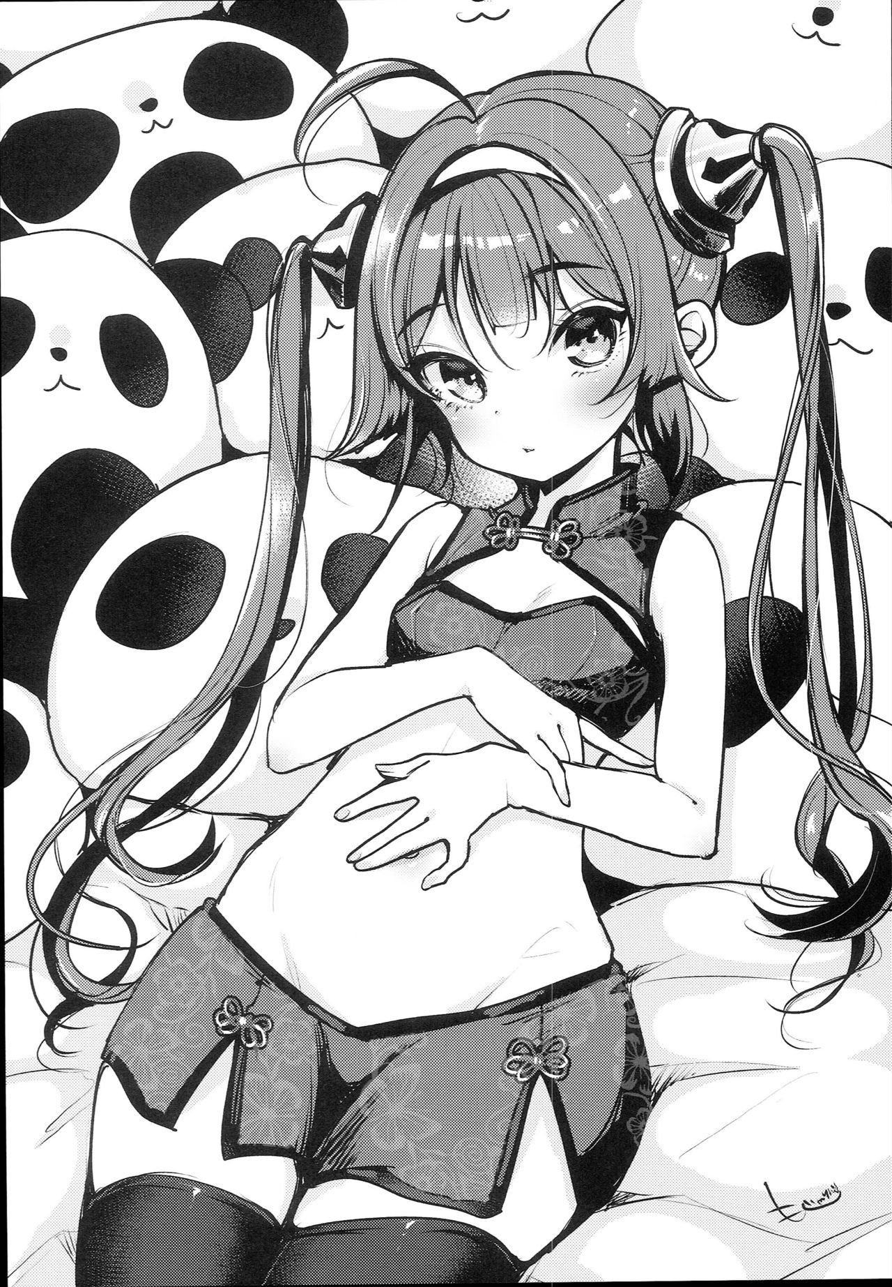 (C94) [チームキハラ (もじゃりん)] 大変！指揮官の寧寧が平平！弐 (アズールレーン)