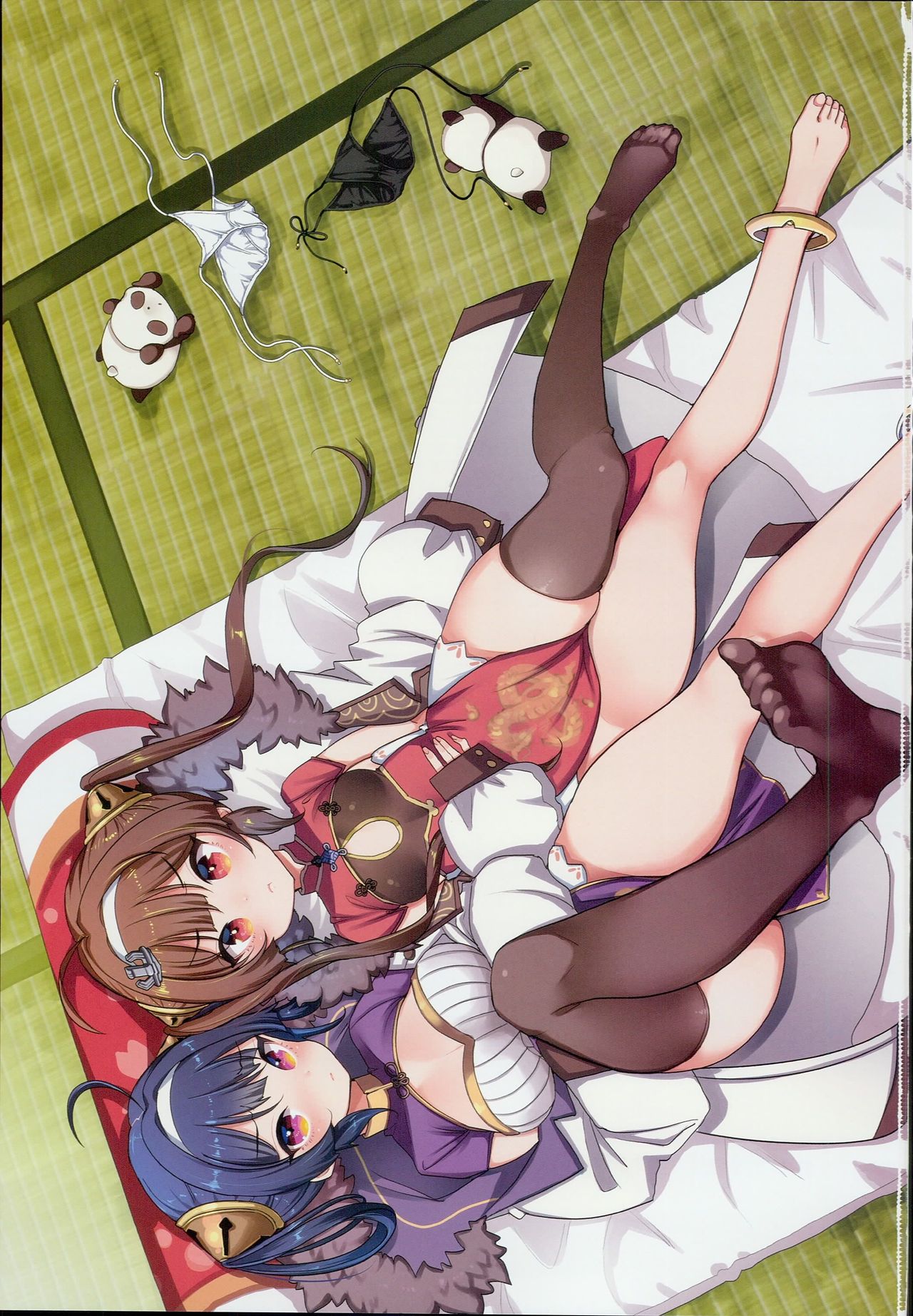 (C94) [チームキハラ (もじゃりん)] 大変！指揮官の寧寧が平平！弐 (アズールレーン)