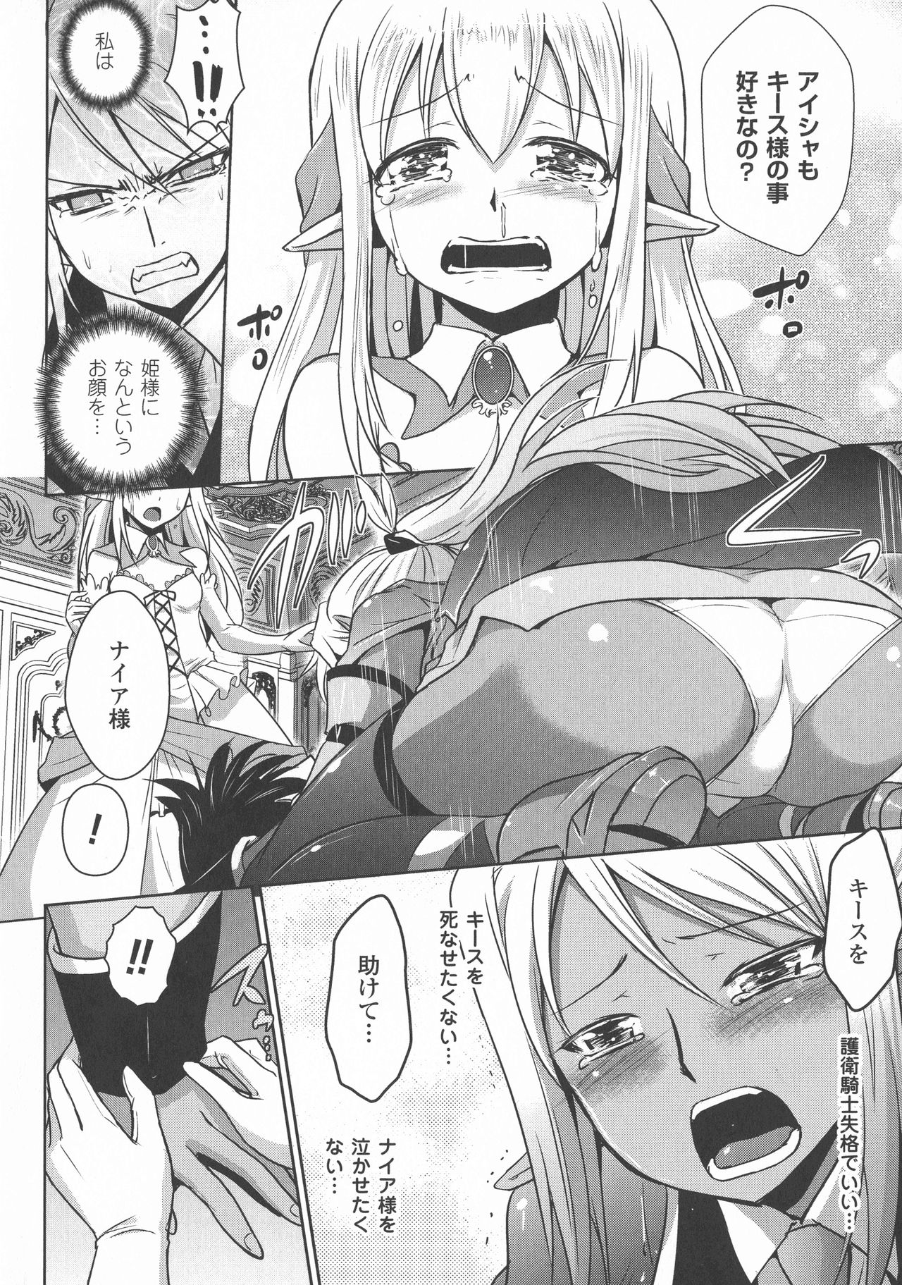 [磯貝武連, 時丸佳久] エルフの国の宮廷魔導師になれたので姫様に性的な悪戯をしてみた THE COMIC