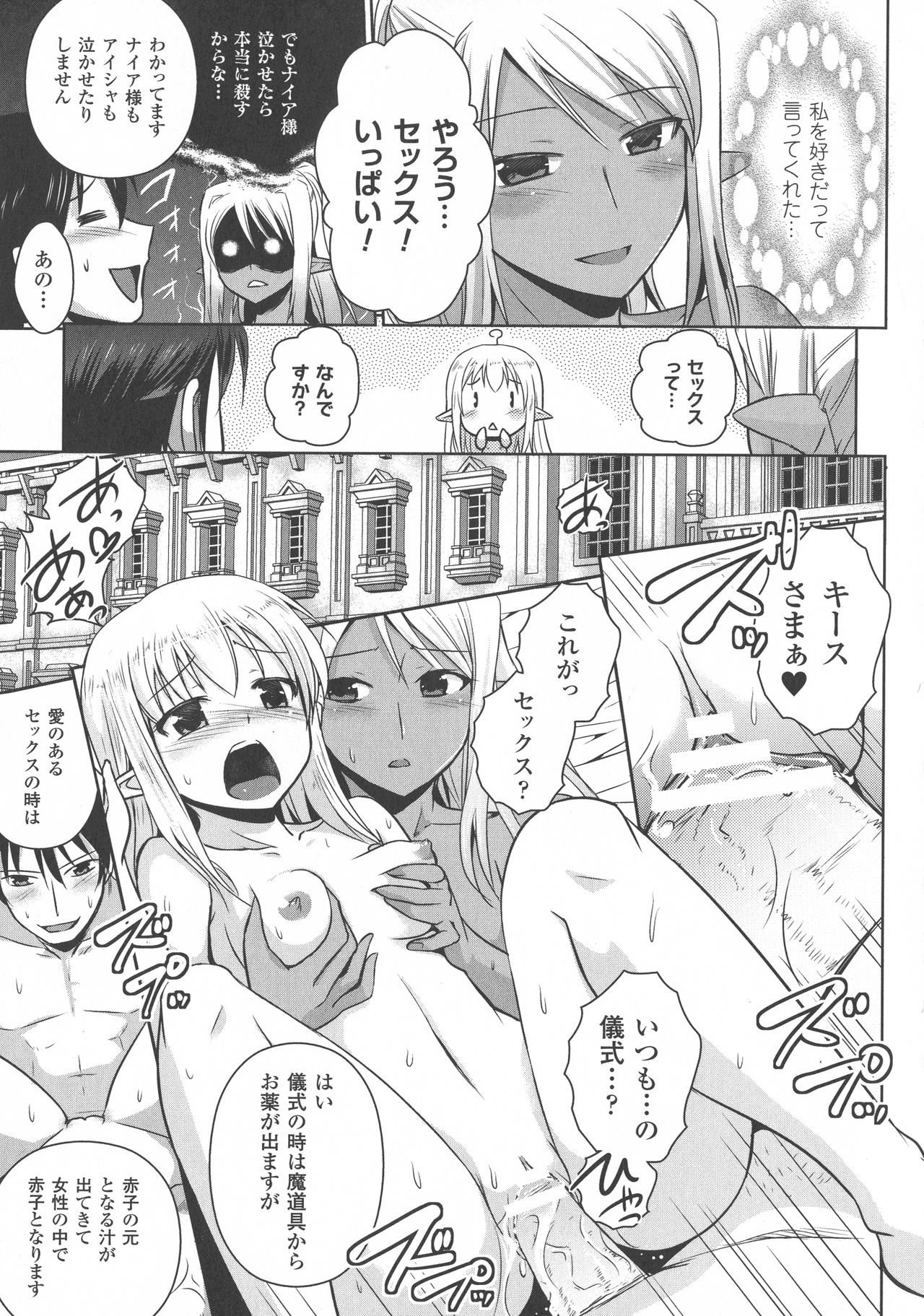 [磯貝武連, 時丸佳久] エルフの国の宮廷魔導師になれたので姫様に性的な悪戯をしてみた THE COMIC