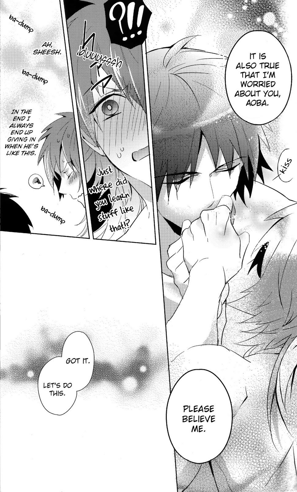 (C84) [smat. (朱月とまと)] 爽やか?バスタイム♥ (DRAMAtical Murder) [英訳] [無修正]