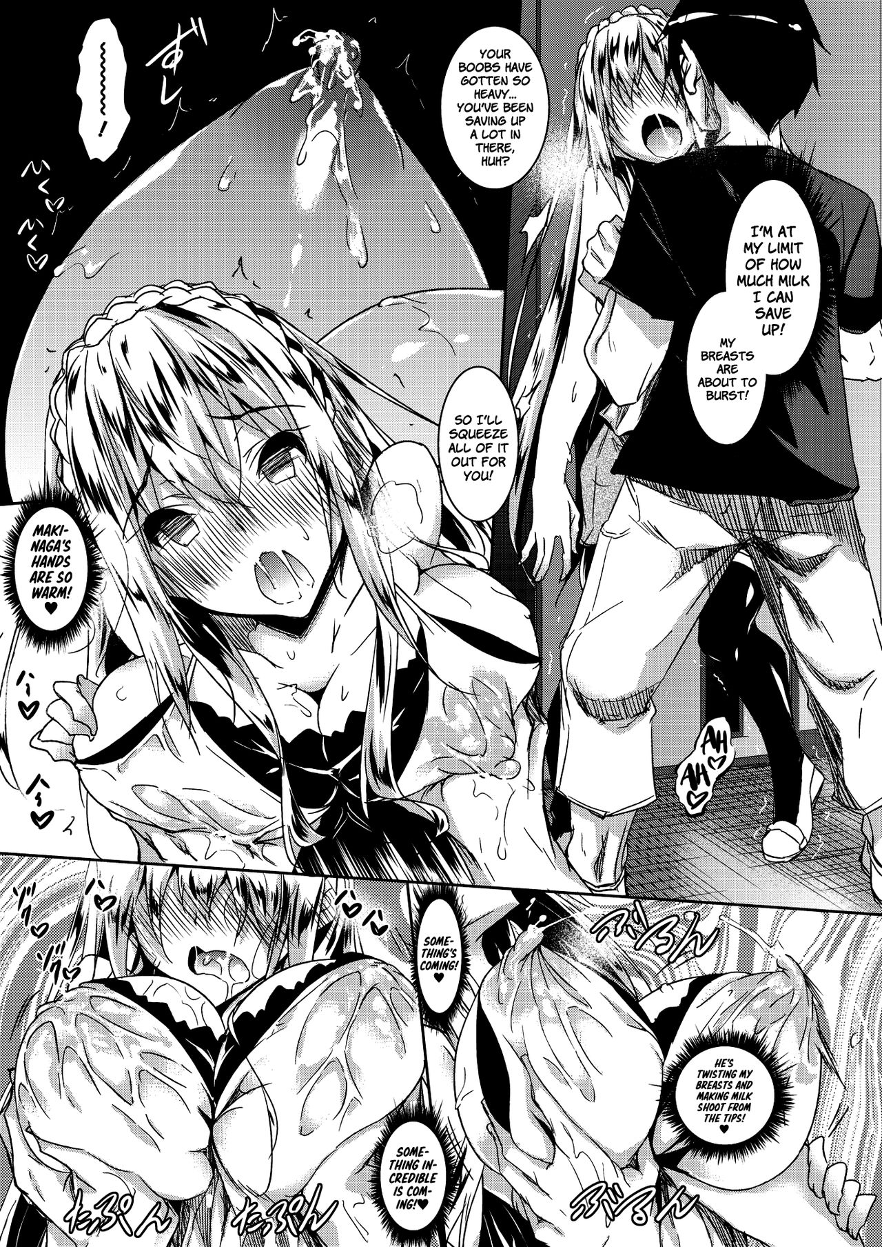 [復八磨直兎] ミルクまみれ 第1-3話 [英訳] [DL版]