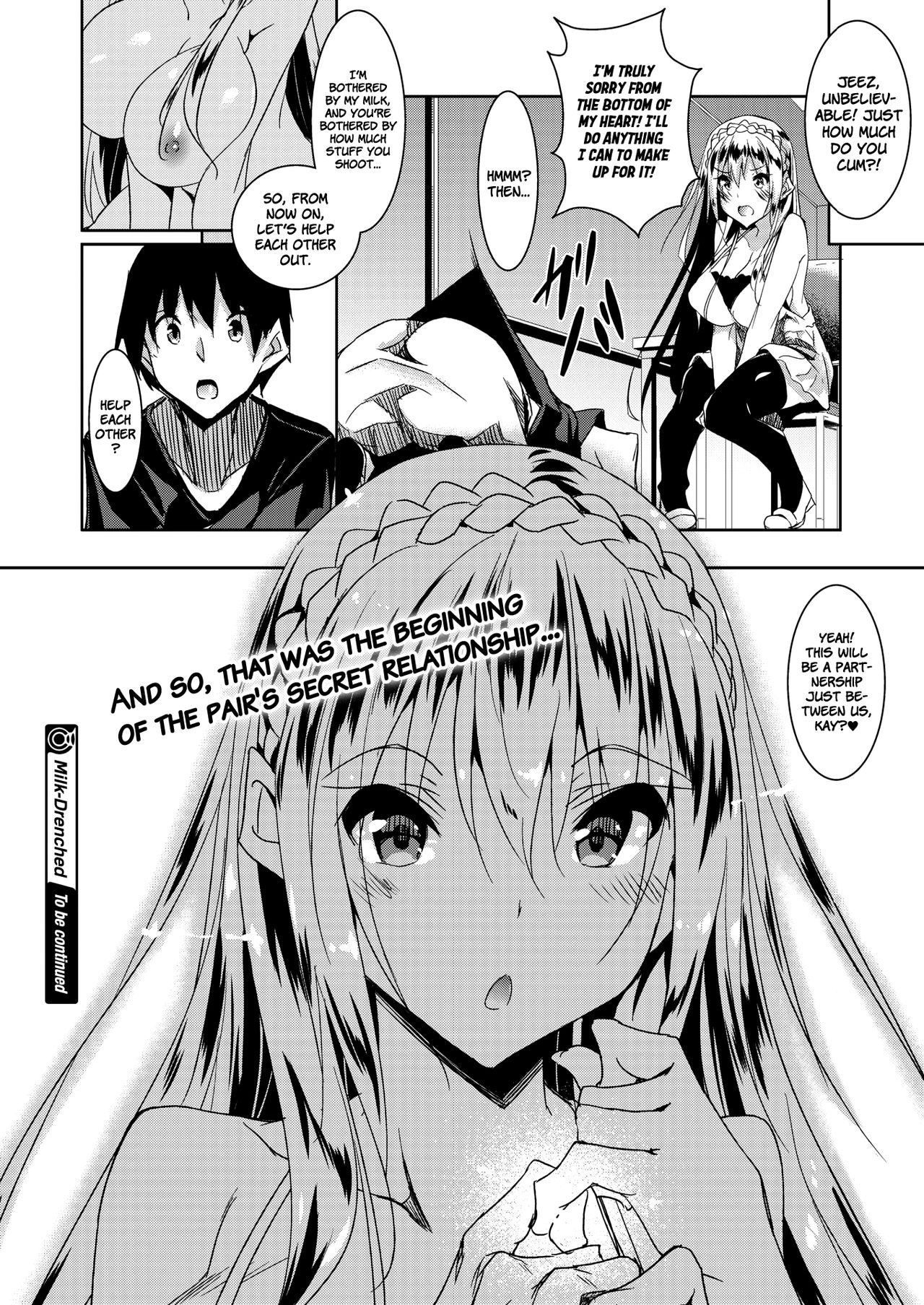 [復八磨直兎] ミルクまみれ 第1-3話 [英訳] [DL版]