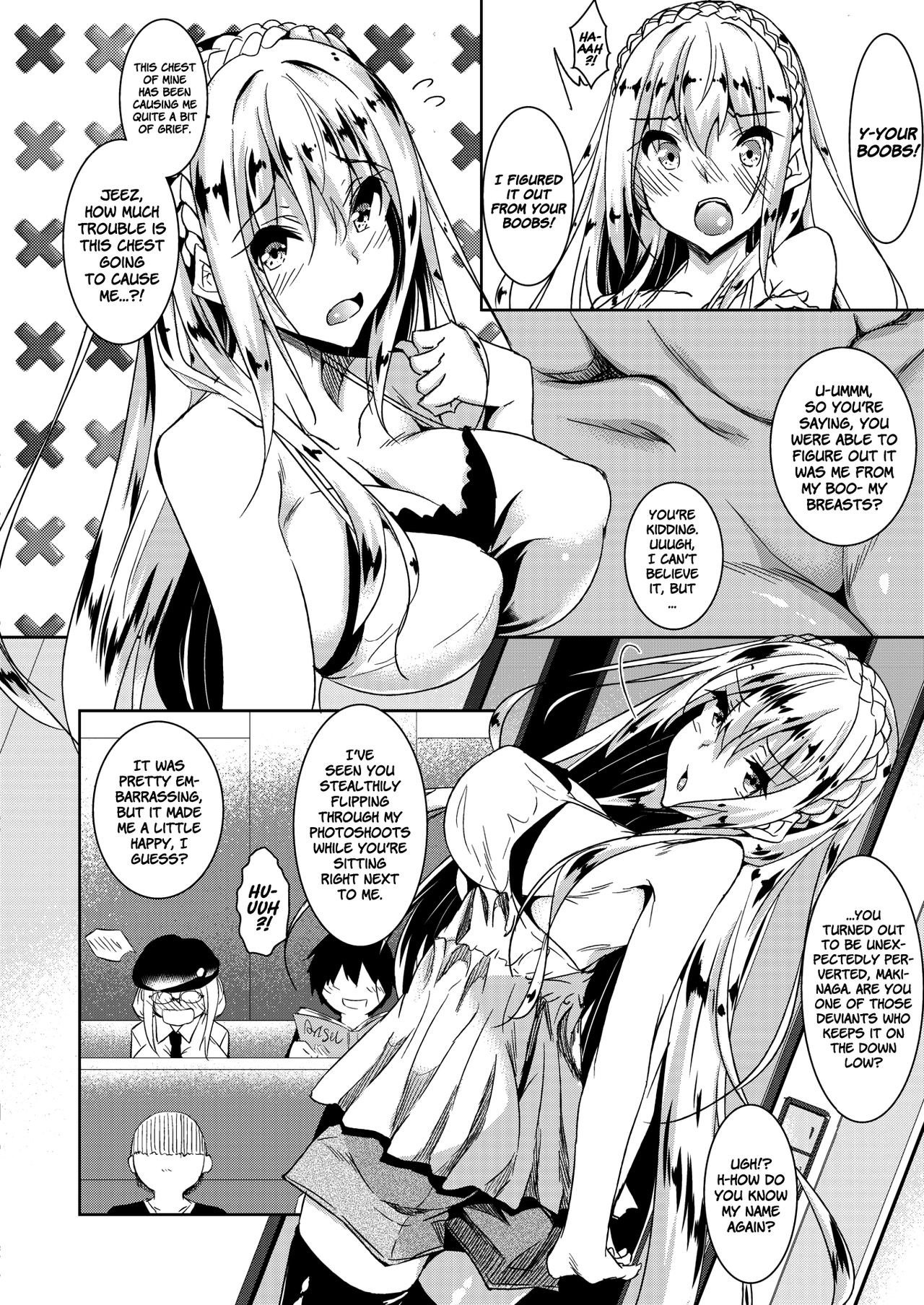 [復八磨直兎] ミルクまみれ 第1-3話 [英訳] [DL版]