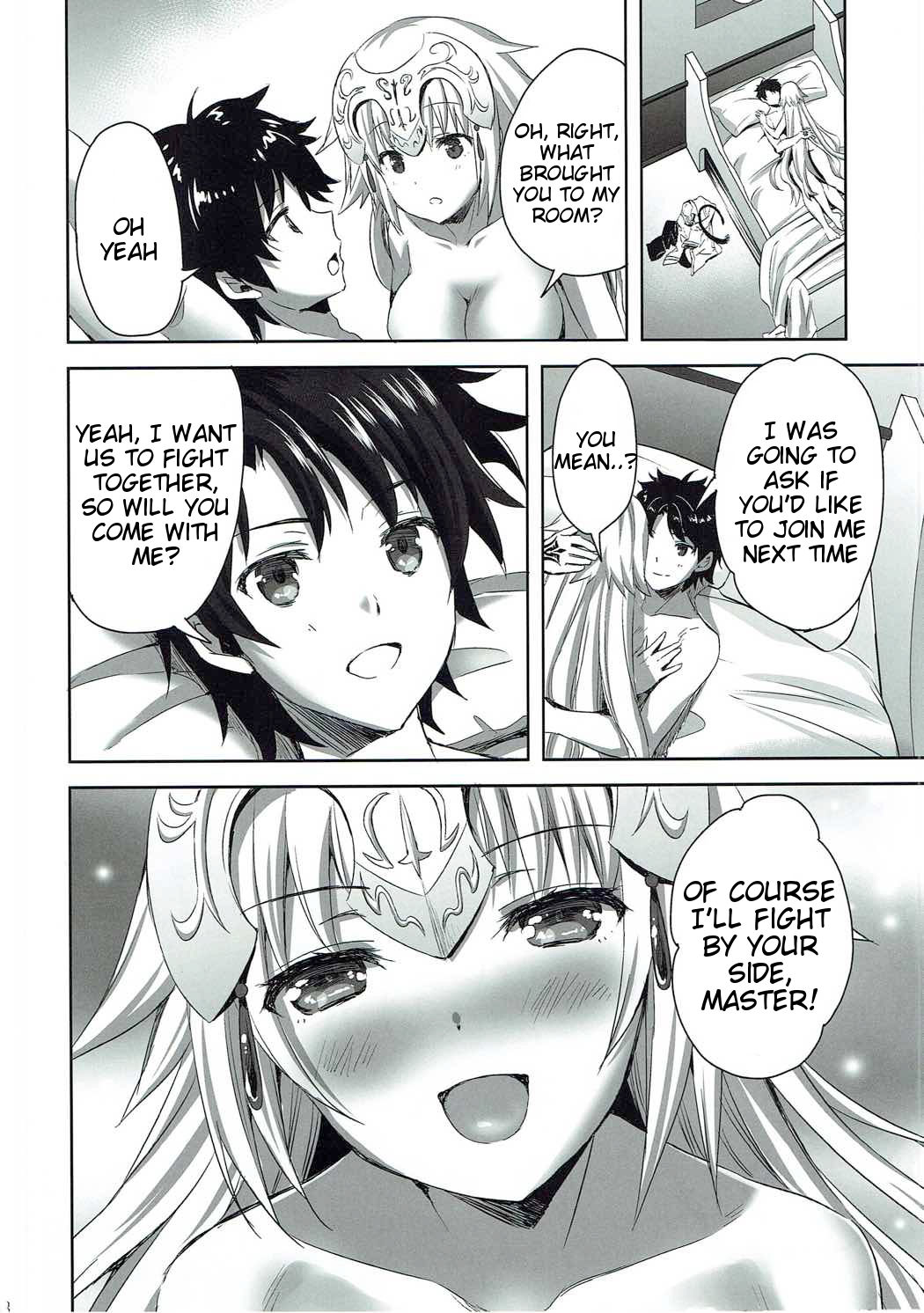 (C92) [あいがも堂 (あやかわりく)] 聖女のぬくもり (Fate/Grand Order) [英訳]