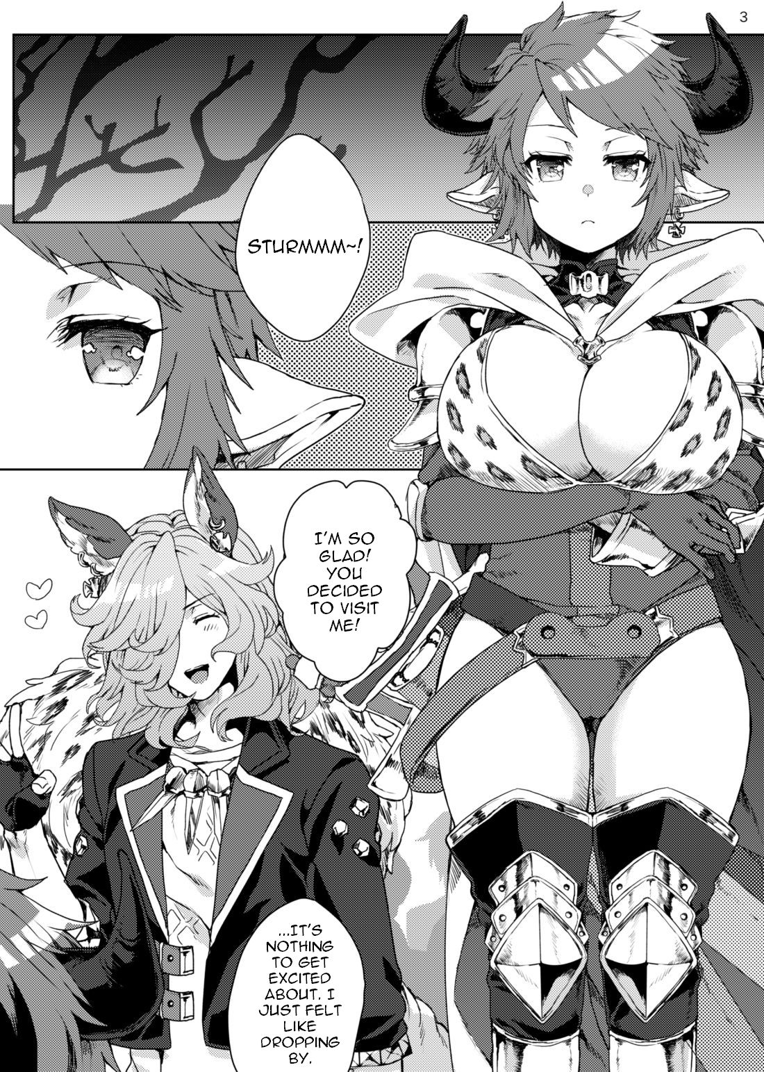 [蜂蜜ロマンス (榎ゆきみ)] 甘やかに薫る (グランブルーファンタジー) [英訳] [DL版]