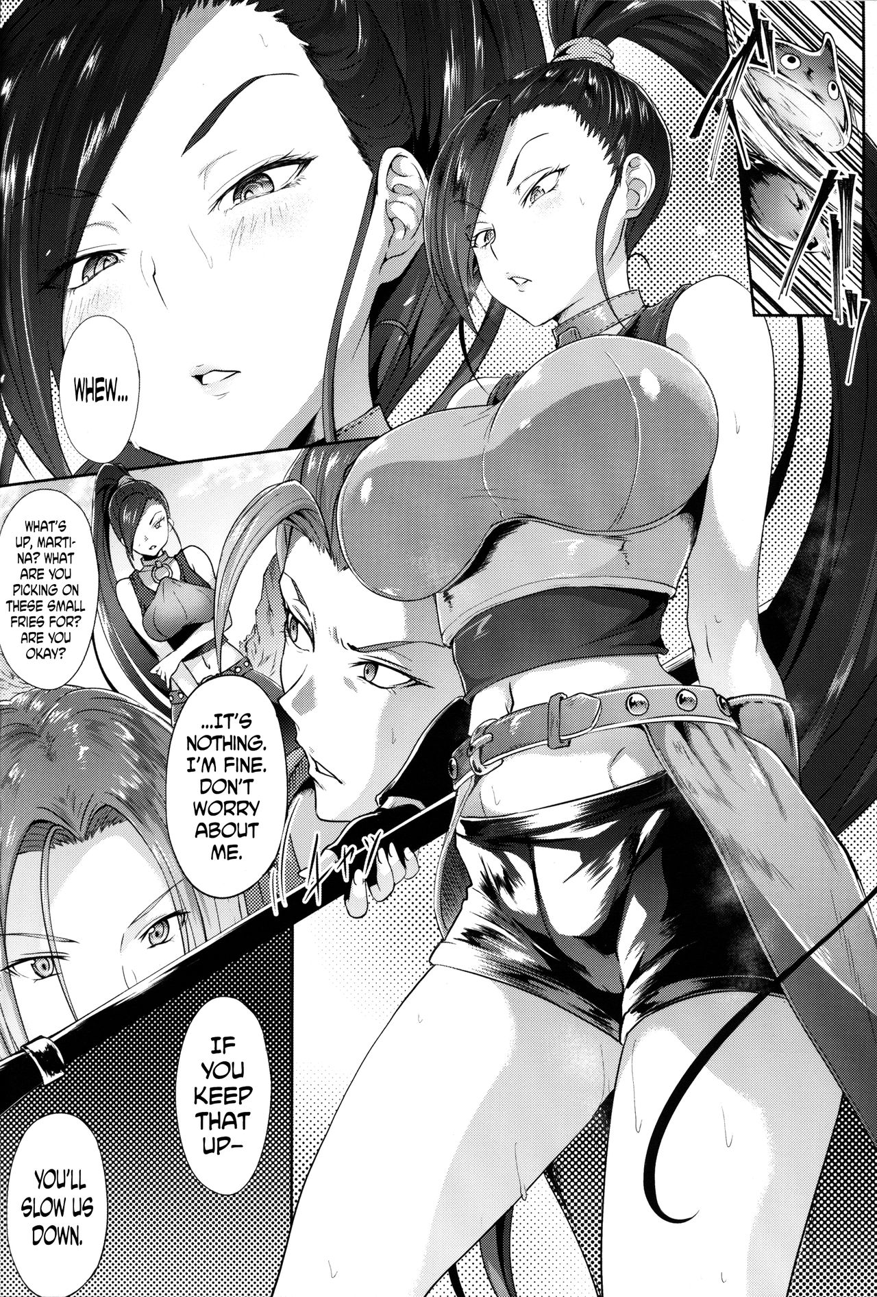 (C93) [アルカロイドノバケツ (ぜらちん)] 搾精ピンクサイクロン (ドラゴンクエストXI) [英訳]