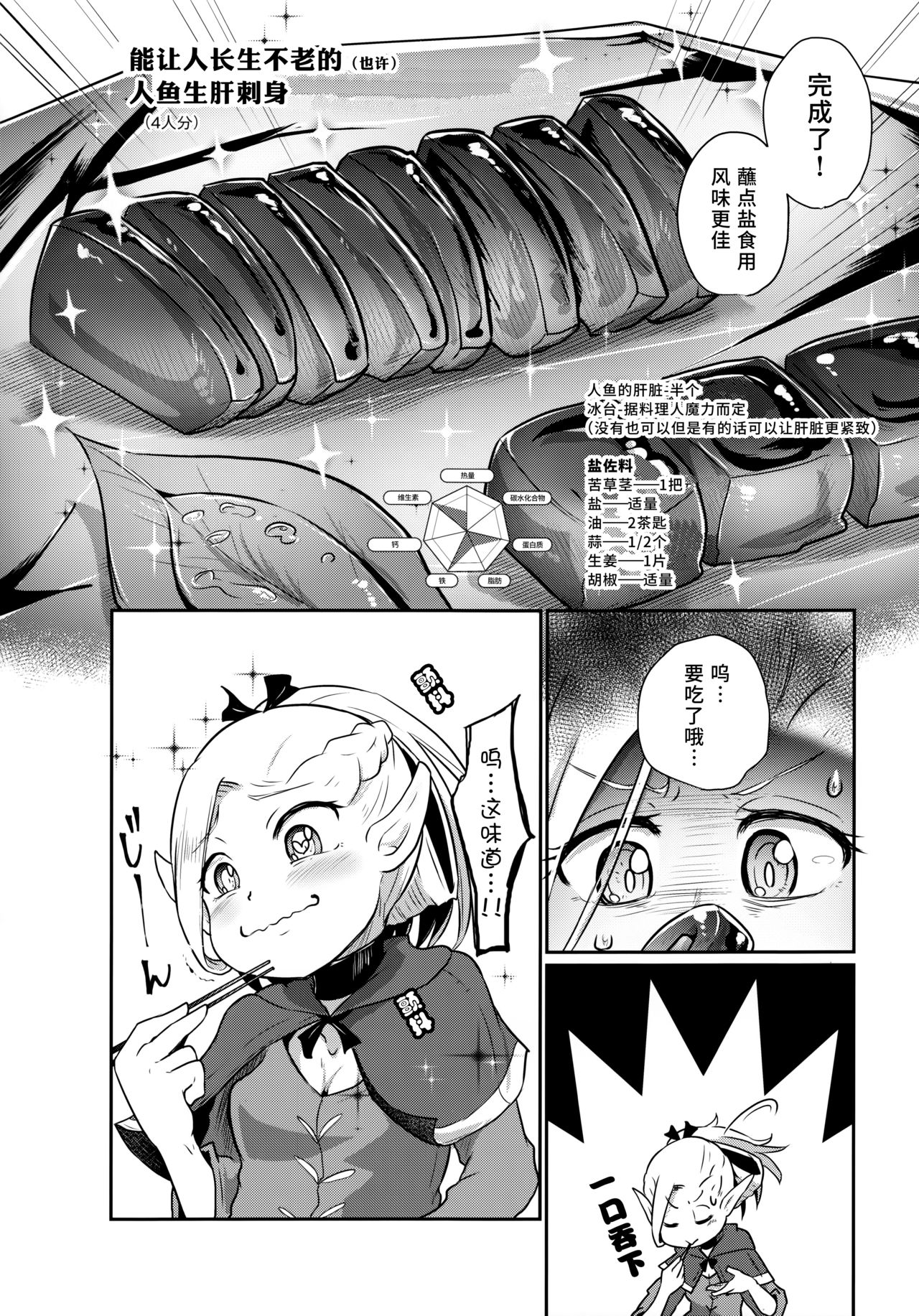 (C91) [電脳ちょこれーと (AwA)] 人魚飯 [中国翻訳]