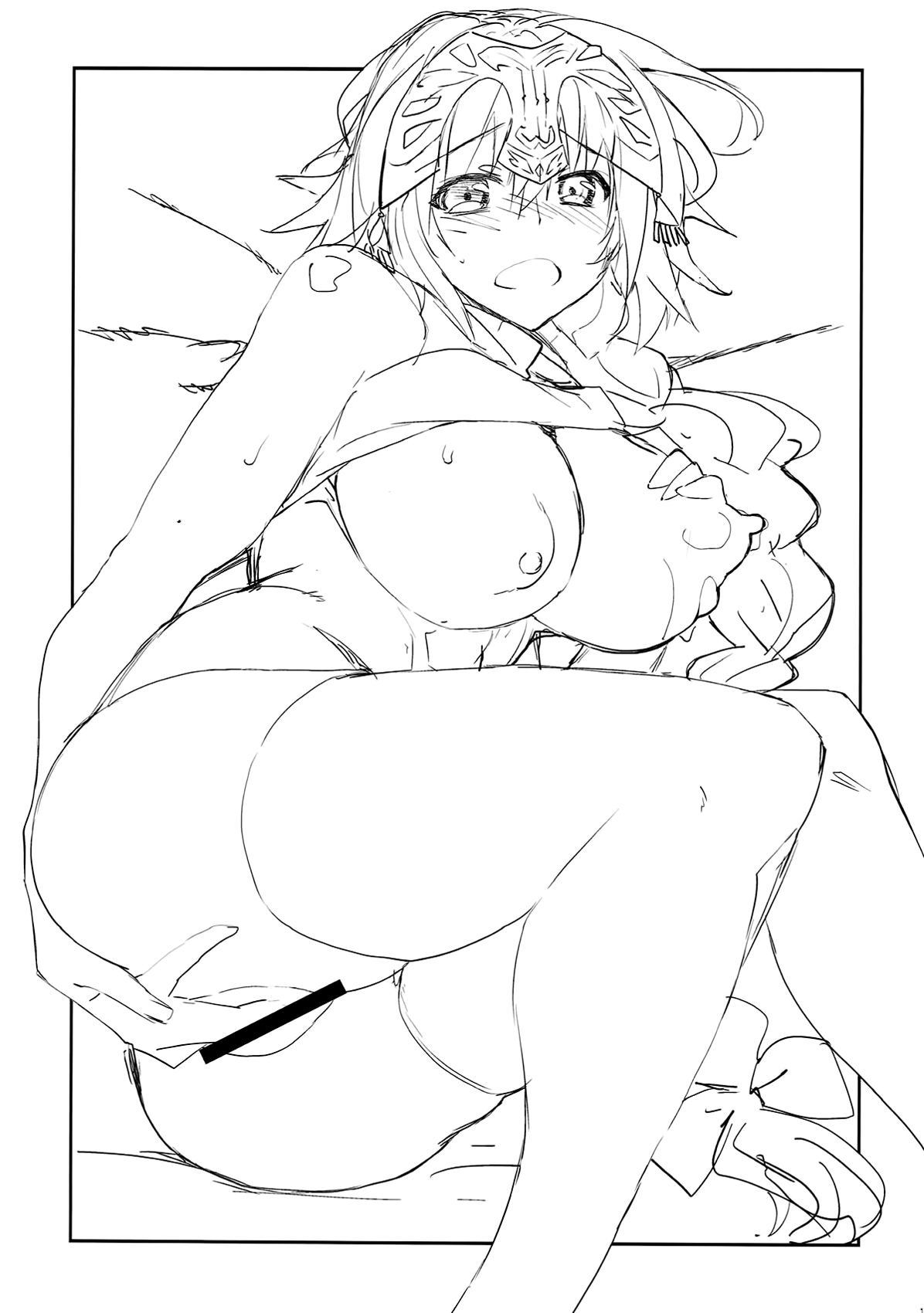 (サンクリ2018 Spring) [やまぐちぷりんと (珠樹やよい)] ジャンヌお姉ちゃんをママにする本 (Fate/Grand Order) [中国翻訳]