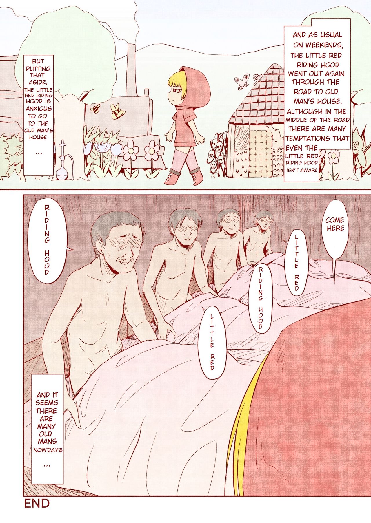 [全裸QQ] おつかいちんぽ赤ずきんくん! [英訳]