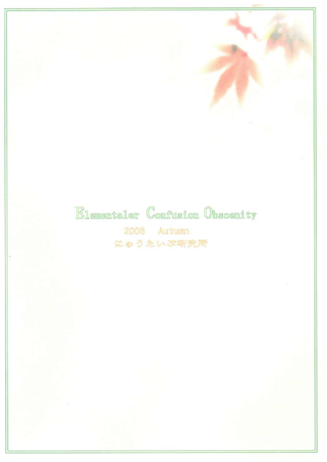 (サンクリ33) [にゅうたいぷ研究所 (理)] Elementaler Confusion Obscenity (エミル・クロニクル・オンライン)