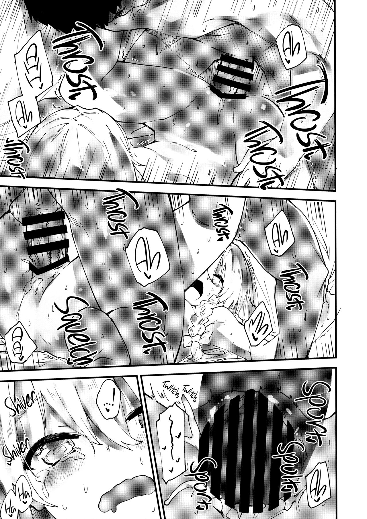 (C92) [ドットエイト (さわやか鮫肌)] 魔理沙ちゃんとすけべする本 (東方Project) [英訳]