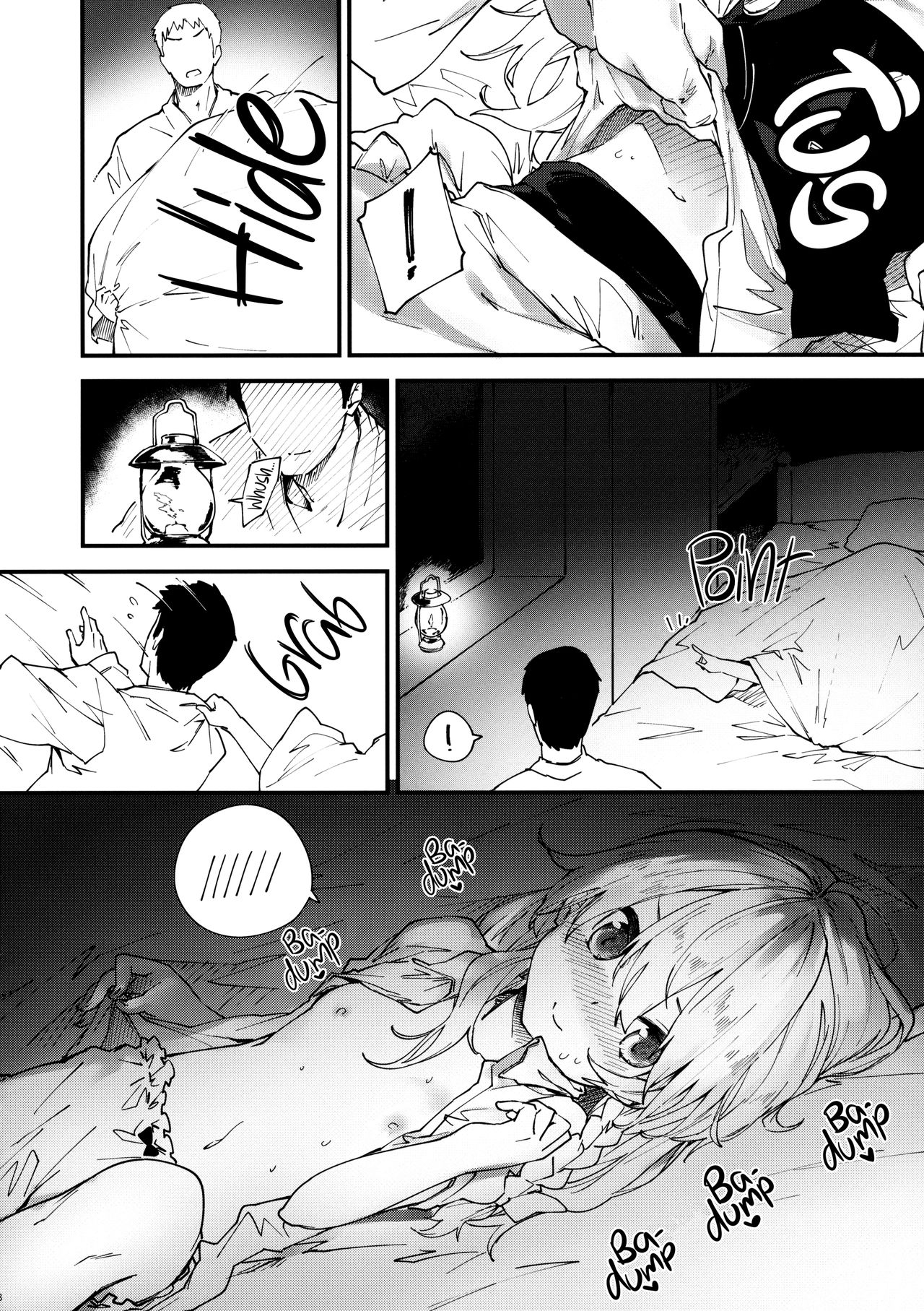 (C92) [ドットエイト (さわやか鮫肌)] 魔理沙ちゃんとすけべする本 (東方Project) [英訳]