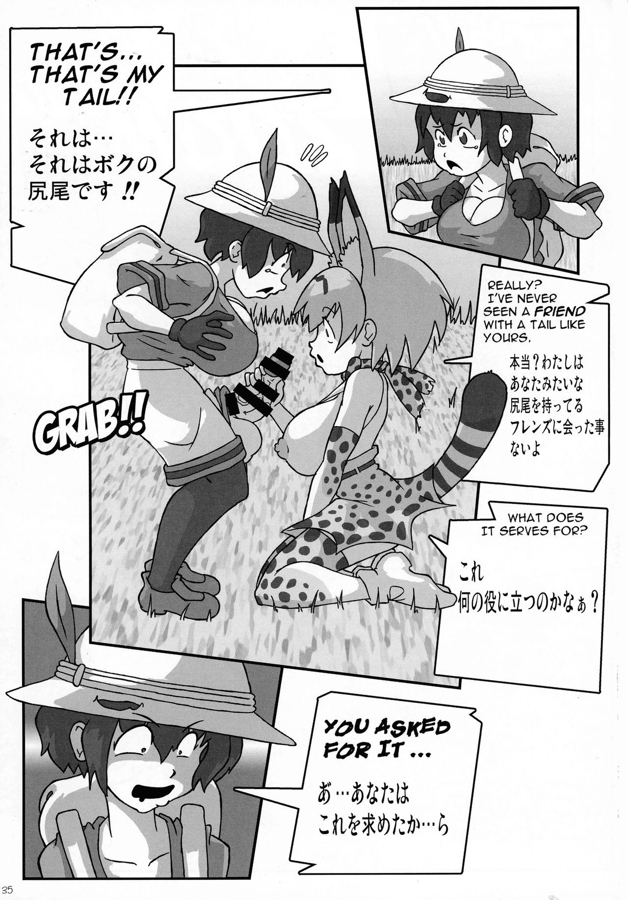 (C92) [KEBEROコーポレーション (よろず)] 真反重力35 (ガールズ&パンツァー, けものフレンズ)