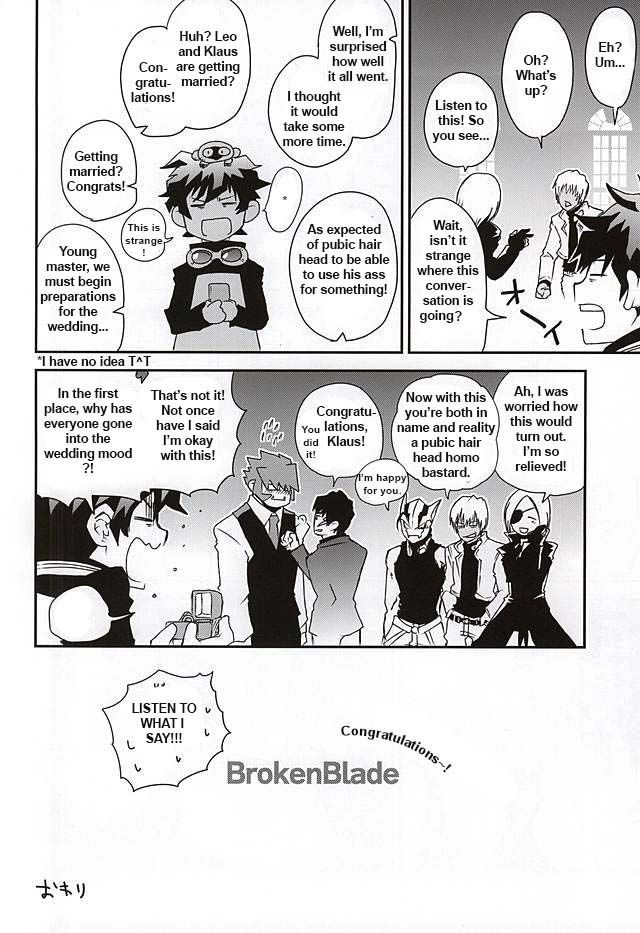 (BLOODYZONE) [そにっく (PANA)] BROKENBLADE (血界戦線) [英訳]