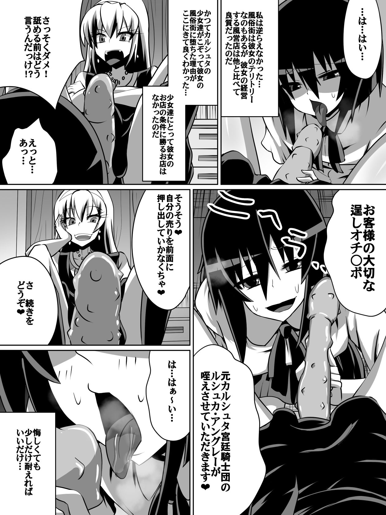 【食事】片腕の騎士ルシュカ本編