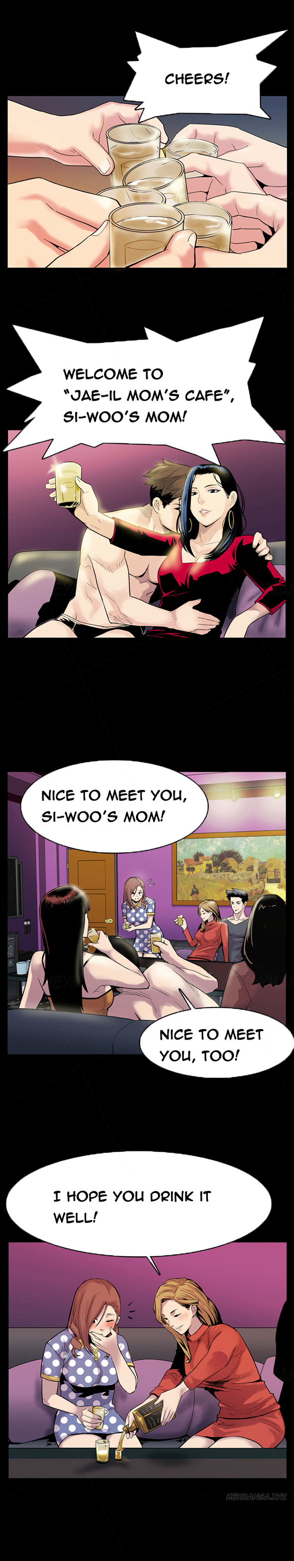 Moms Cafe Ch.1-8（英語）（継続中）