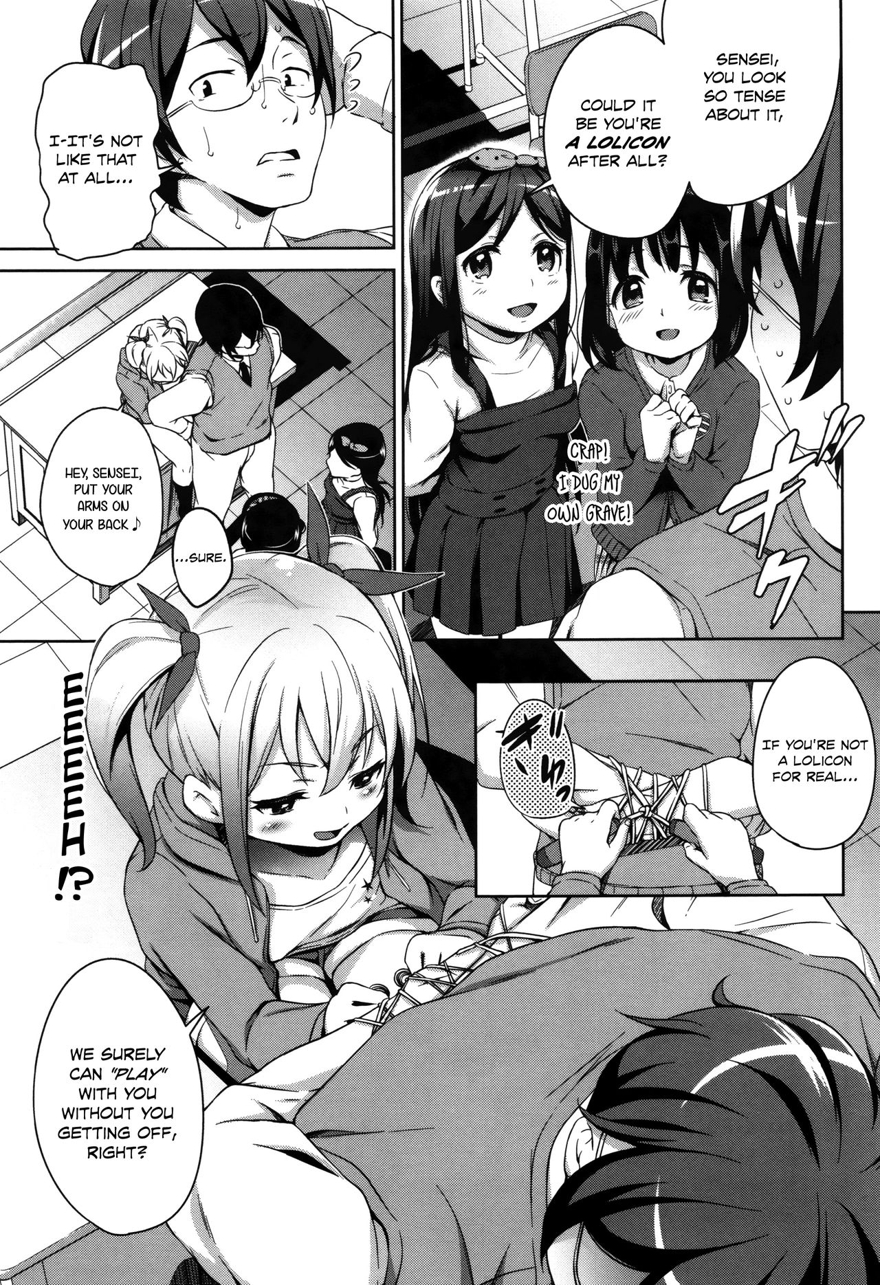 [橋広こう] 三匹がゆくっ！ (ろりちぇっく!) [英訳]