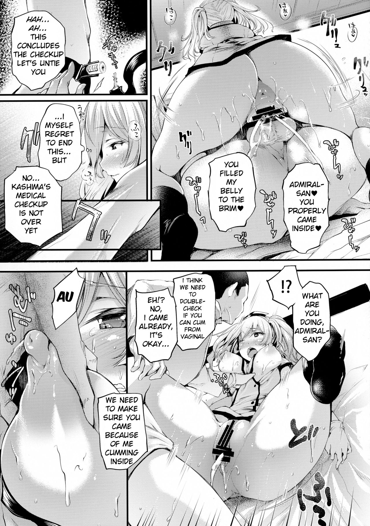 (砲雷撃戦!よーい!二十五戦目) [また明日。 (太平さんせっと)] ナース鹿島の健康珍断 (艦隊これくしょん -艦これ-) [英訳]