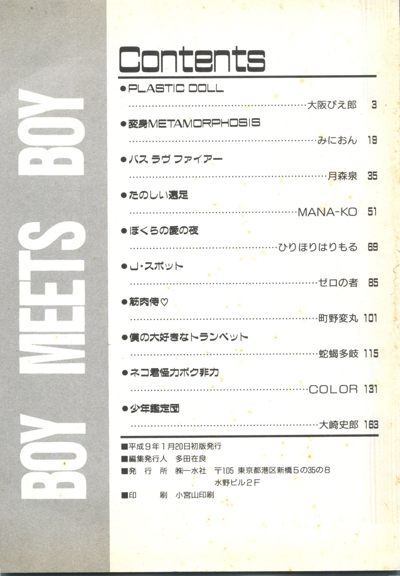 [アンソロジー] BOY MEETS BOY