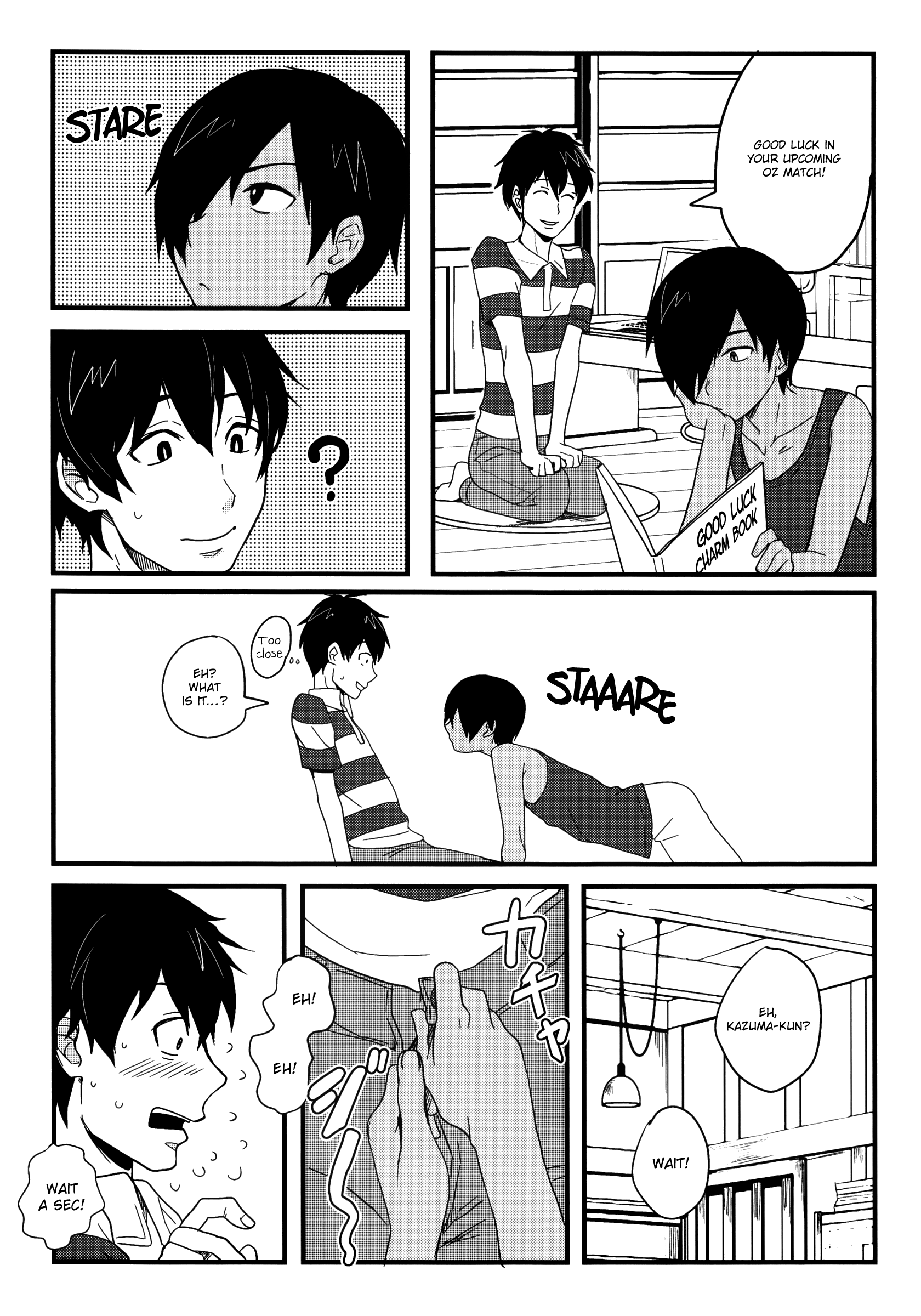 (ショタスクラッチ15) [関サバト (作)] かずまん (サマーウォーズ) [英訳]