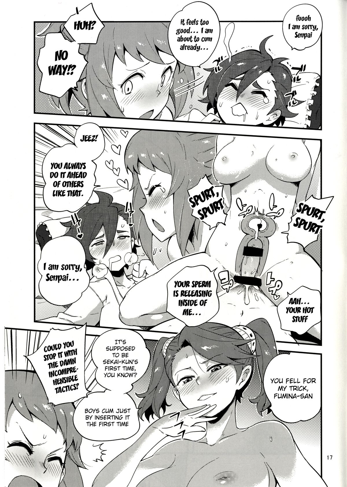 (C87) [こたう (ボウイナイフ)] ギャンフミとらい (ガンダムビルドファイターズトライ) [英訳]
