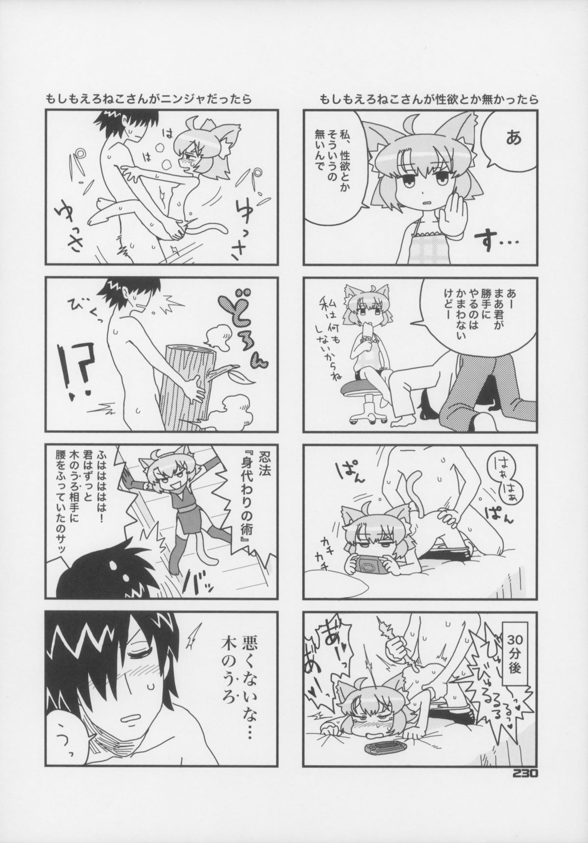 (C83) [ぐるり堂 (よろず)] えろねこさんトリロジー アナルシルバー