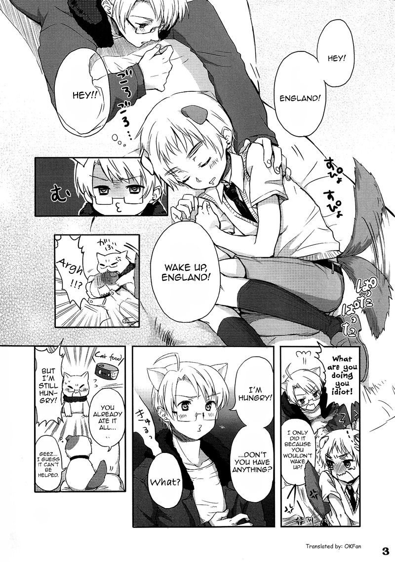 (サンクリ48) [Yes,sir. (えぷ子)] いぎにゃんみるく! (Axis Powers ヘタリア) [英訳]