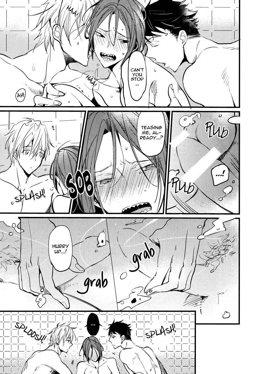 (C86) [鴉丸095式 (Rui)] 全ては君が可愛すぎるせい。 (Free!) [英訳]
