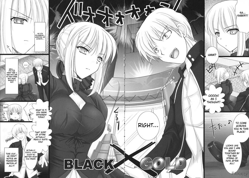 ブラック×ゴールド【コミック】【英語】