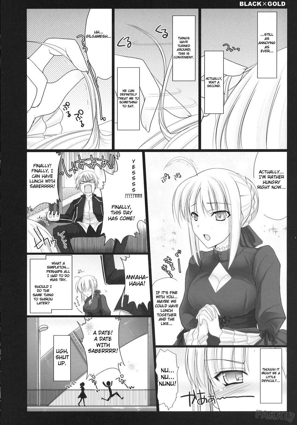 ブラック×ゴールド【コミック】【英語】