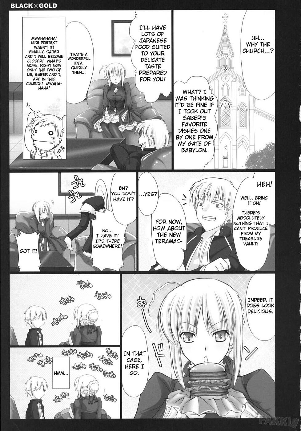 ブラック×ゴールド【コミック】【英語】