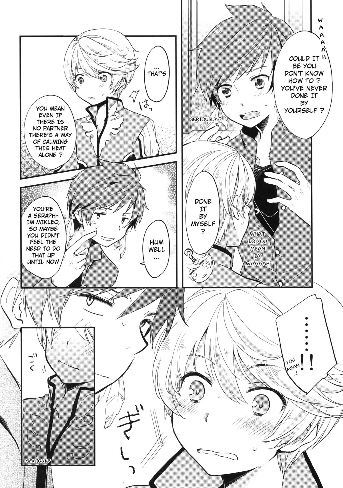 (HARUCC20) [DearMyFriends (ゆかこ)] だって誰も教えてくれない (テイルズ オブ ゼスティリア) [英訳]