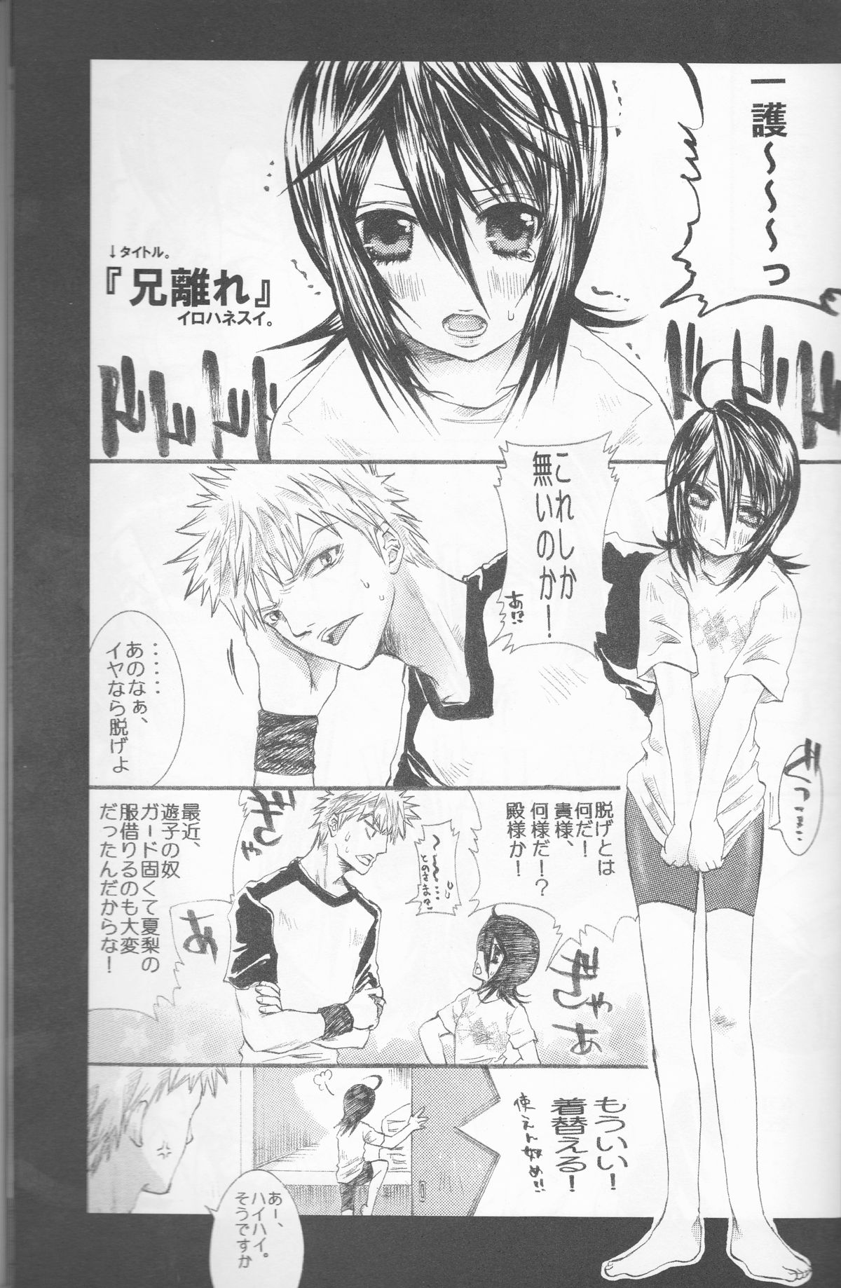 (C70) [ぽんちーず(仮) (彩羽スイ)] 朽木ルキアミニマムマニアックス通信。 (ブリーチ)