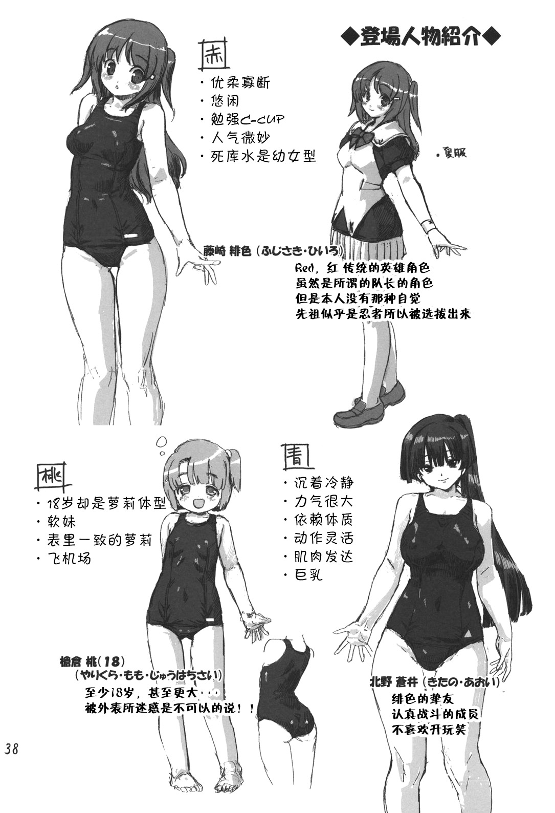 [オレンジピールズ (俺P1号, 俺P2号)] スク水戦隊ビキニンジャー [中国翻訳]