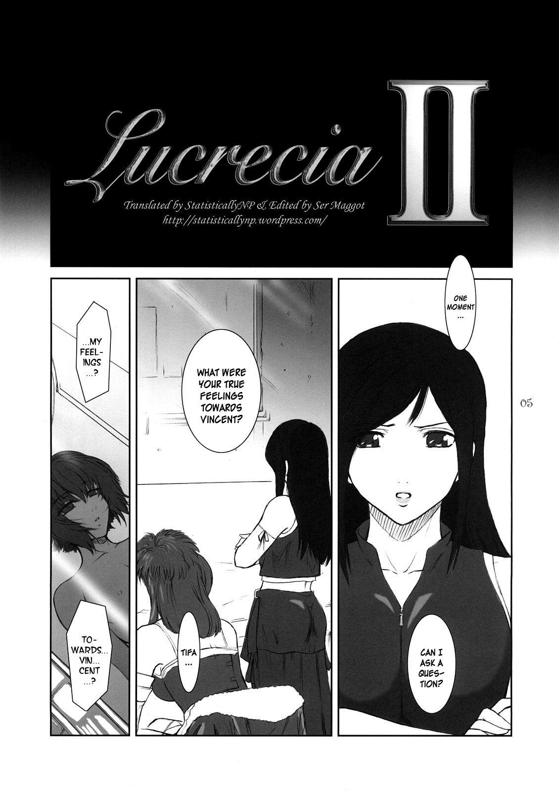 (C73) [ここのき屋 (ここのき奈緒)] Lucrecia II (ファイナルファンタジーVII) [英訳]