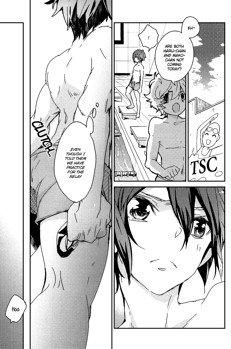 [万有 (あおいれびん)] ボクたちホモなの？ (Free!) [英訳]