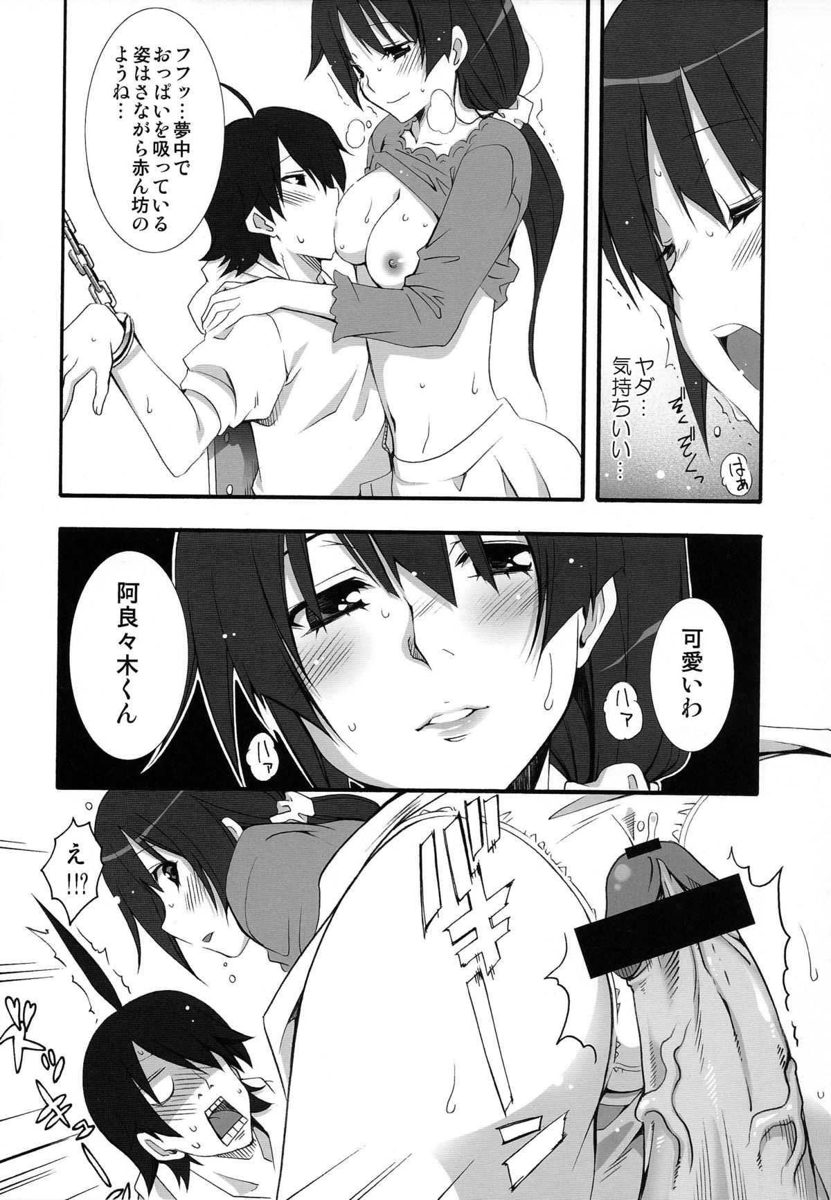 (COMIC1☆6) [MIX-ISM (犬威赤彦)] ナイショの×××。 (化物語)