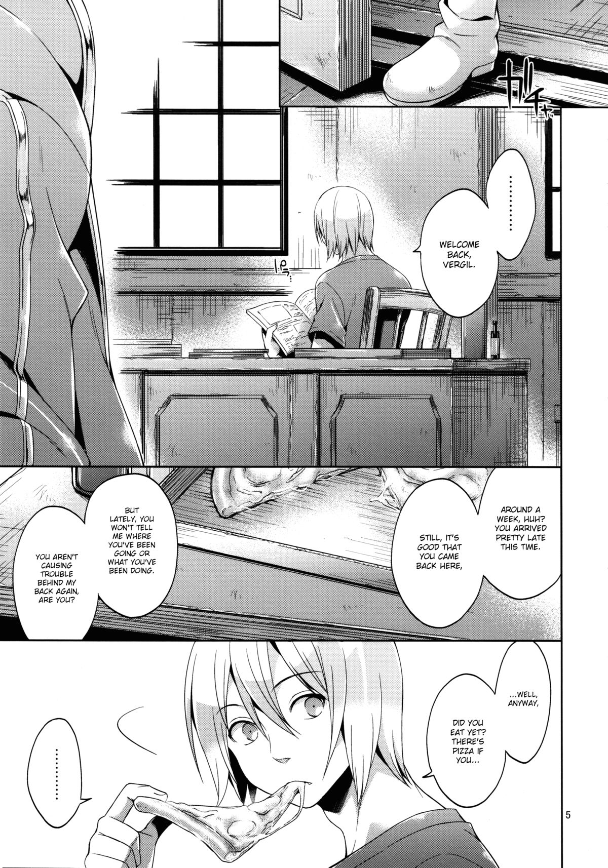 (HARUCC18) [ねこまっしぐら (カルカン子)] 俺の兄貴がなぜだか突然ちっちゃくなってしまったんだが。 (デビルメイクライ) [英訳]