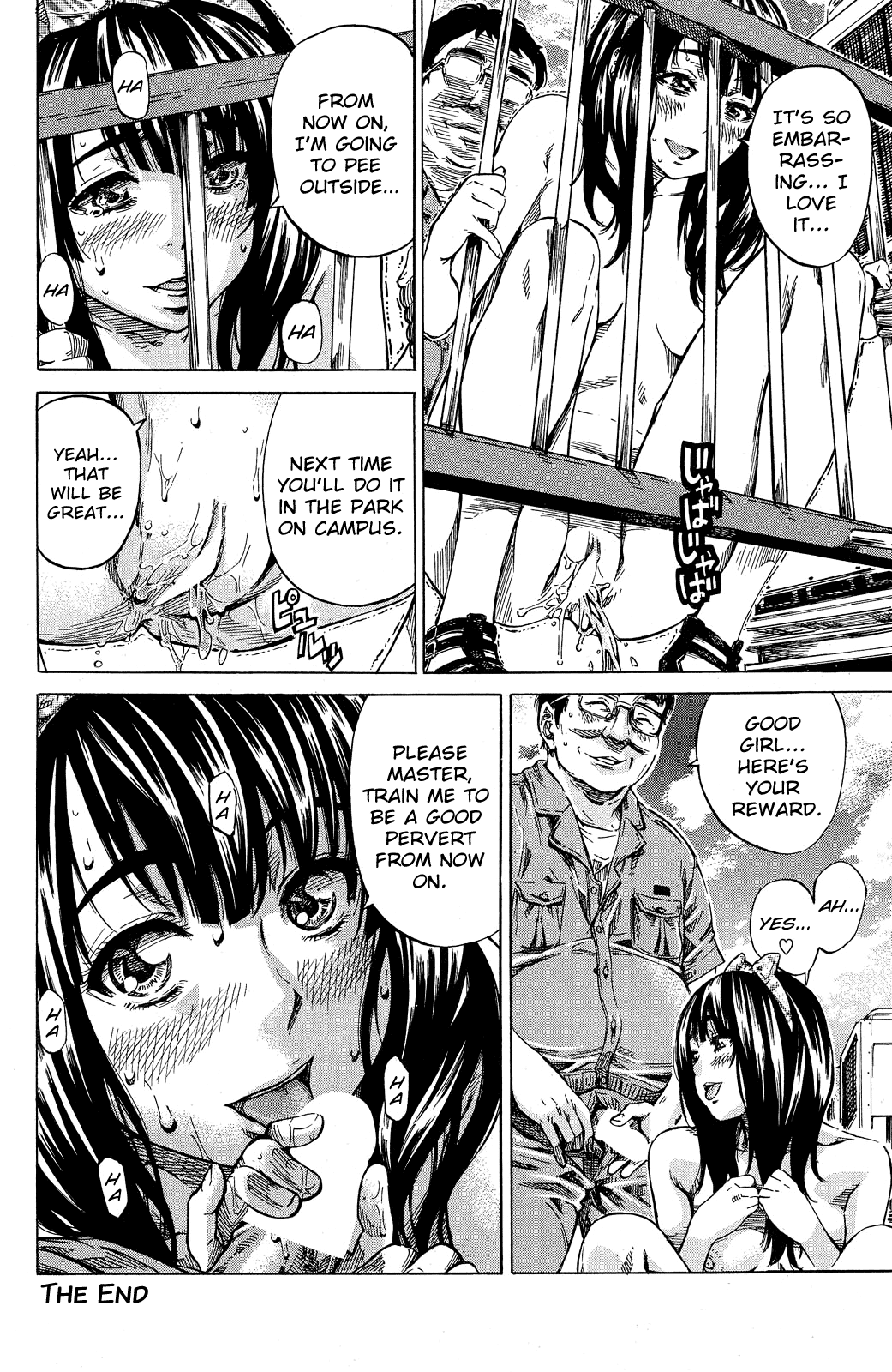 [MARUTA] キャンパス全裸歩行は女子大生の特権 (COMIC 失楽天 2012年11月号) [英訳]