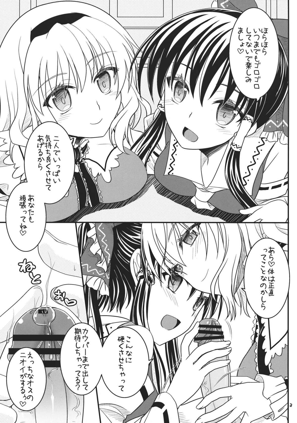 (紅楼夢9) [いいわけ会社 (樹宮匡平)] 霊夢とアリスと・・・ (東方Project)