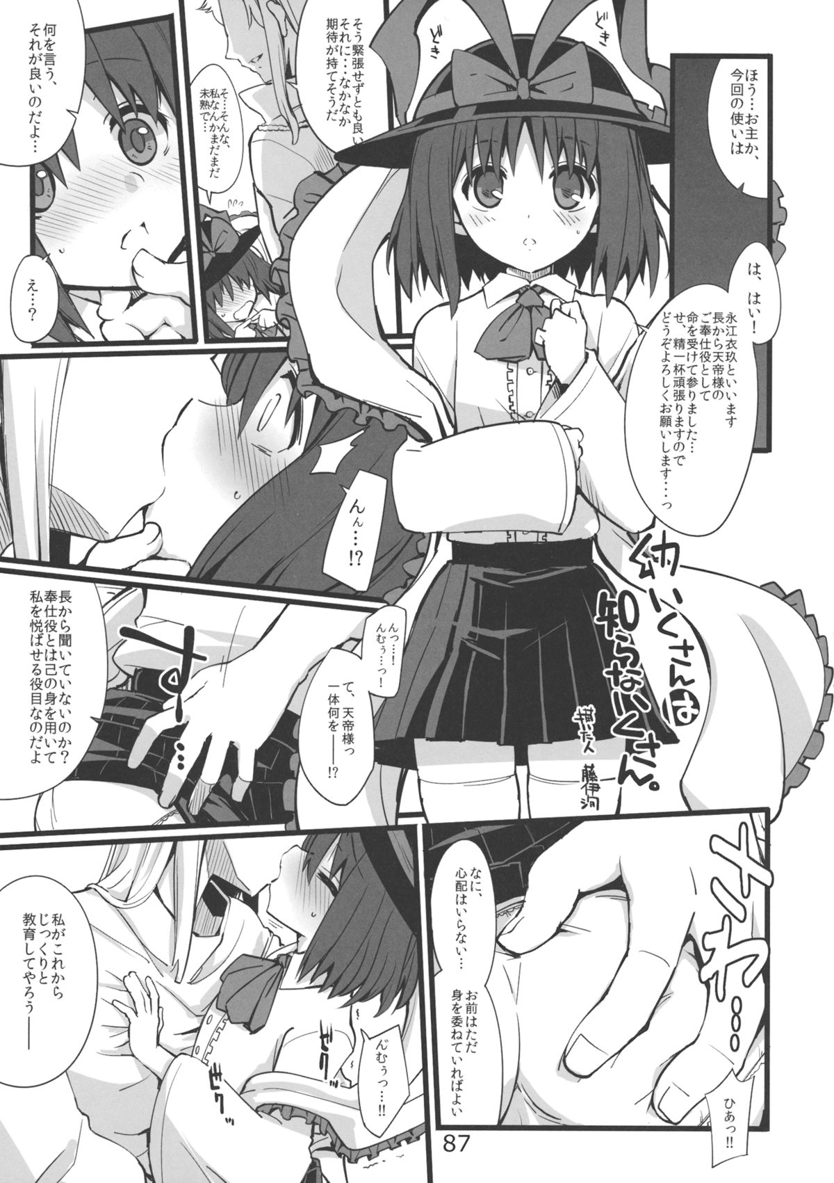 (例大祭10) [海苔特盛 (いわのり)] あの日知ったかぶってすらいなかった衣玖さんは当然男を知らない (東方Project)