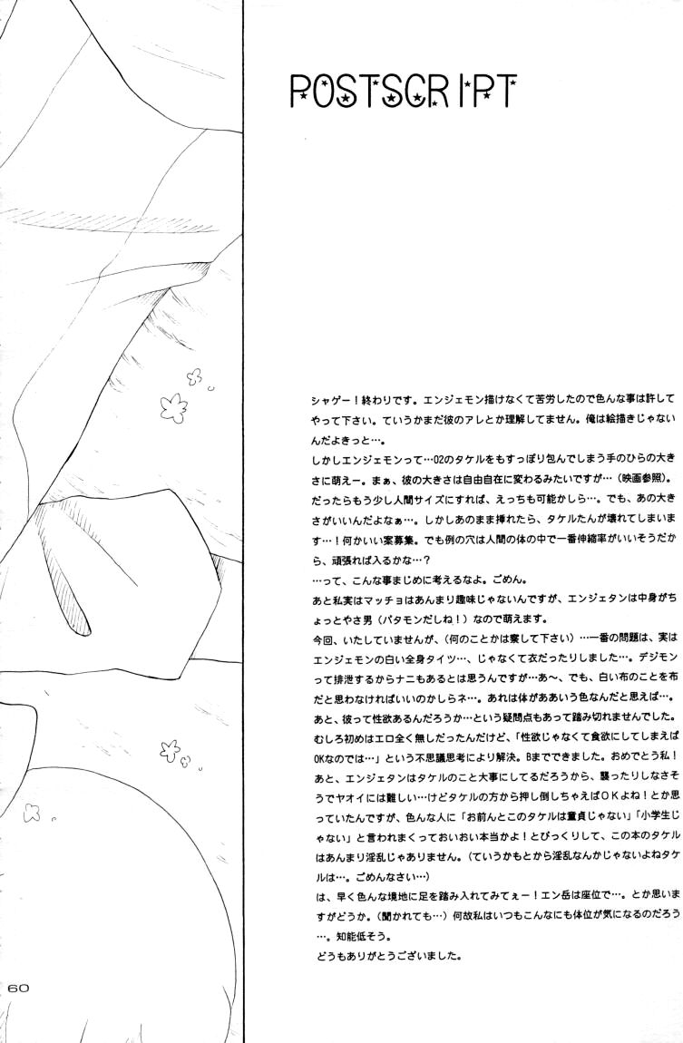 (サンクリ15) [るぐるDNA (よろず)] ゼンダ城の虜 (デジモンアドベンチャー02)