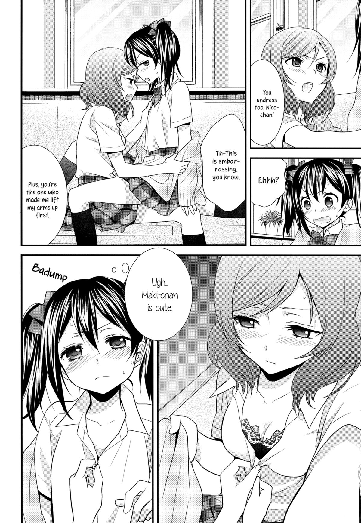 (C84) [スイートピー、COCOA BREAK (大島智、大島永遠)] にこまきっ! ちゅー! (ラブライブ!) [英訳]