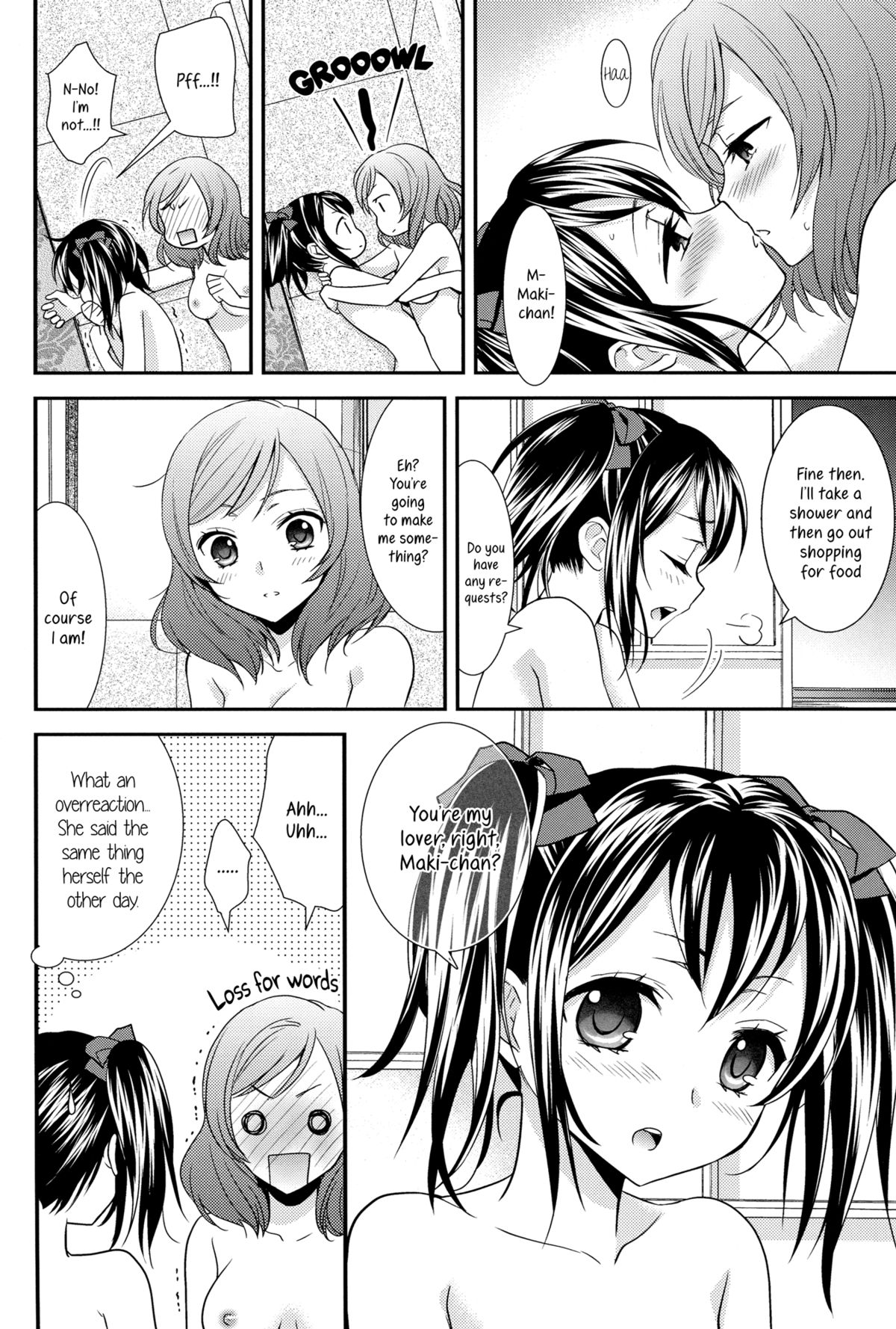 (C84) [スイートピー、COCOA BREAK (大島智、大島永遠)] にこまきっ! ちゅー! (ラブライブ!) [英訳]